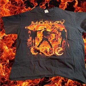 Motley Crue Black Graphic T-Shirt